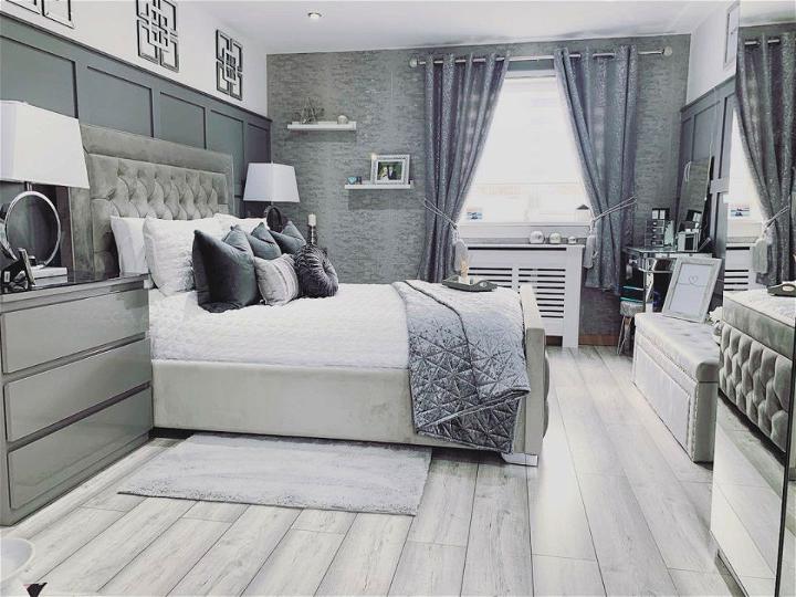 Beautiful Grey Bedroom