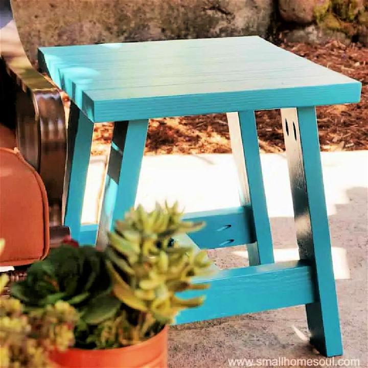 Build a 2x4 Outdoor Table with Available Plans