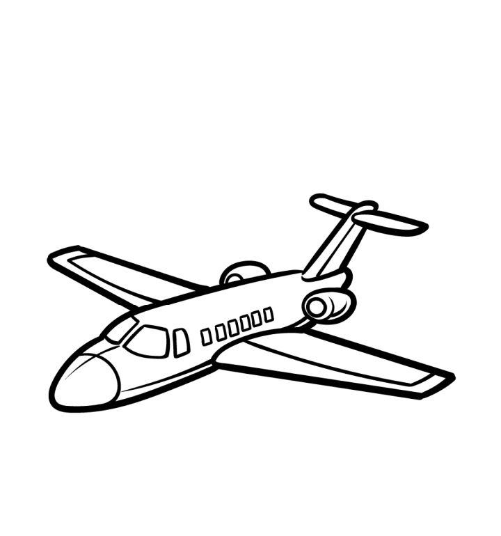 Cartoon Airplane Drawing