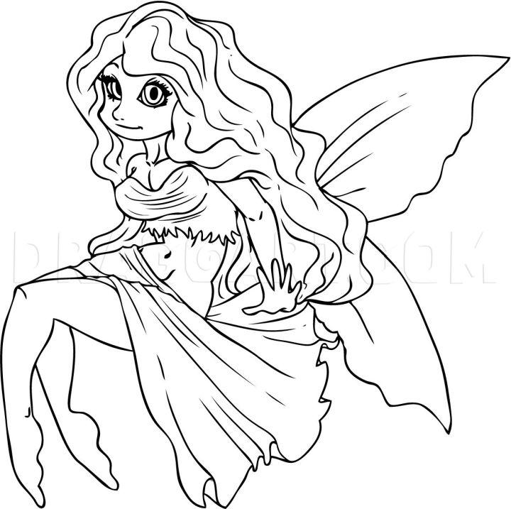 Cartoon Fairy Drawing