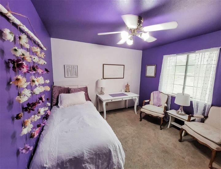 Cool Little Purple Bedroom