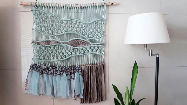 DIY Macrame Tapestry Wall Art