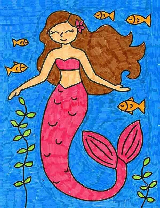 Draw Your Own Mermaid