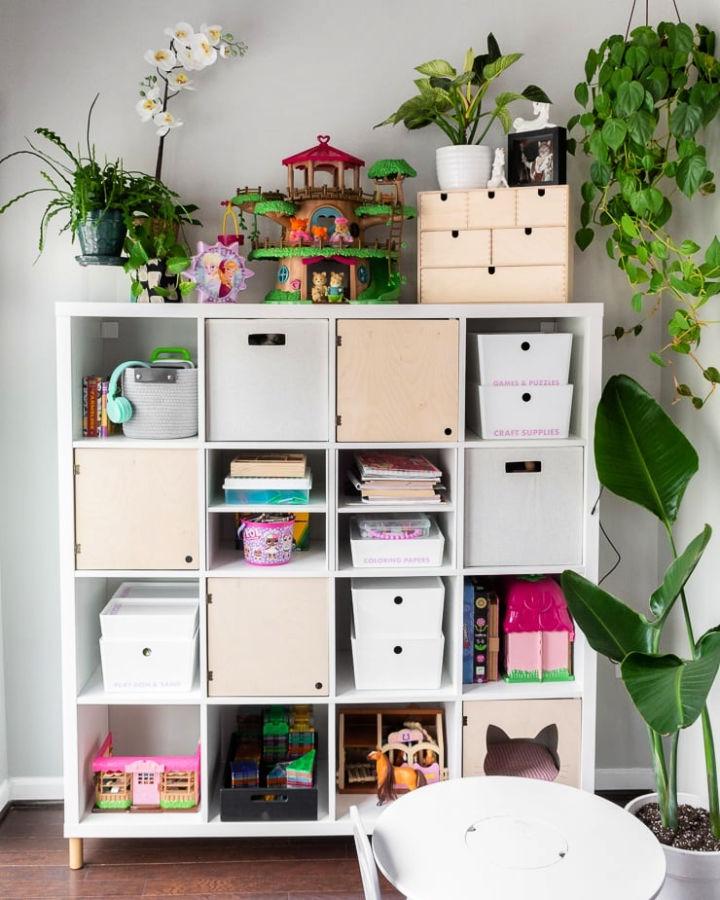 Easy Playroom Organization