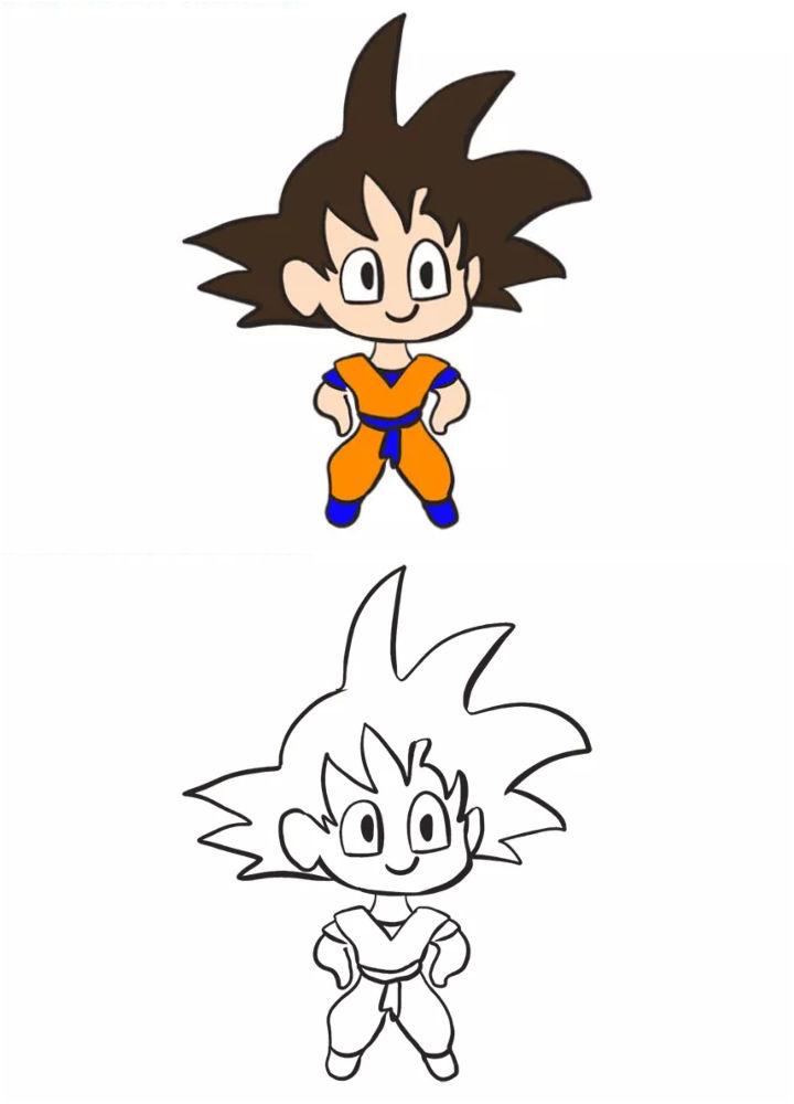 Easy Way to Draw Goku