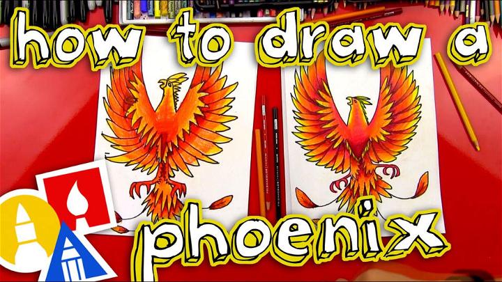 Easy to Draw a Phoenix