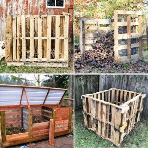 25 DIY Pallet Compost Bin Ideas and Free Plans To Build Your Own compost bin
