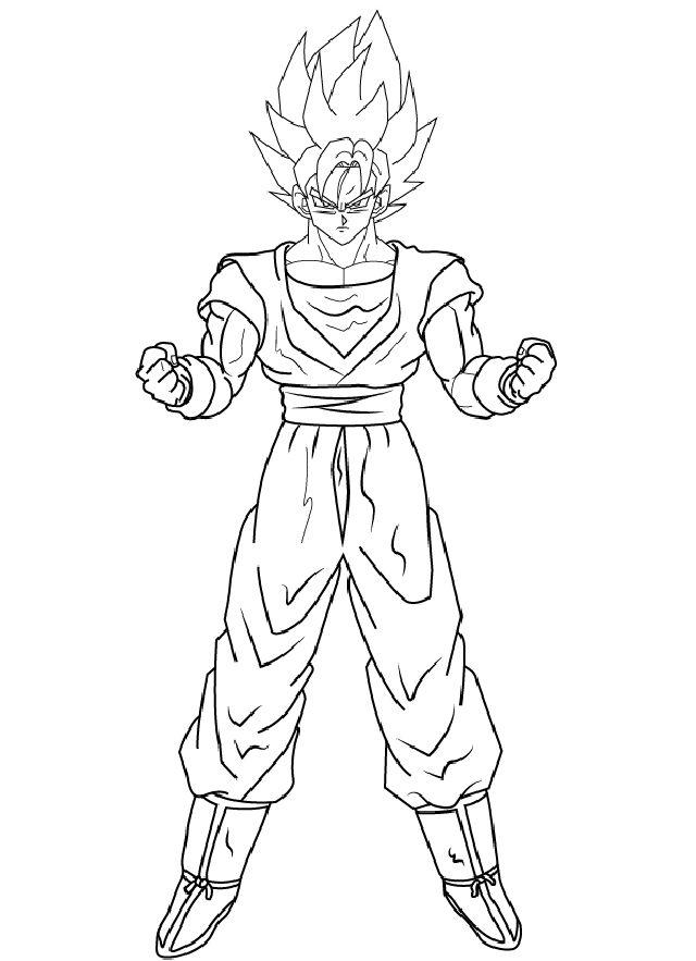 20 Easy Goku Drawing Ideas -How To Draw A Goku - Blitsy