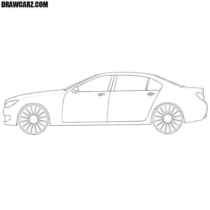 art drawings of cars