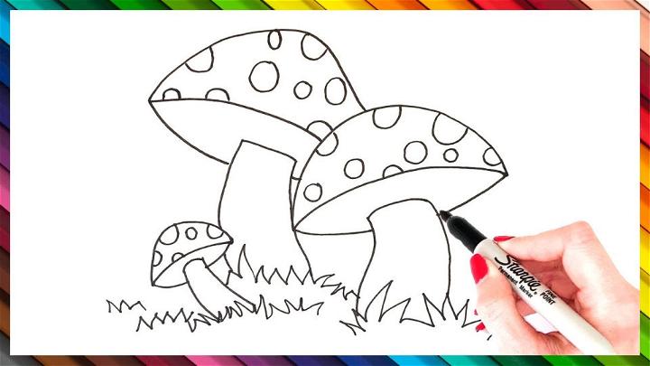 How To Draw A Mushroom