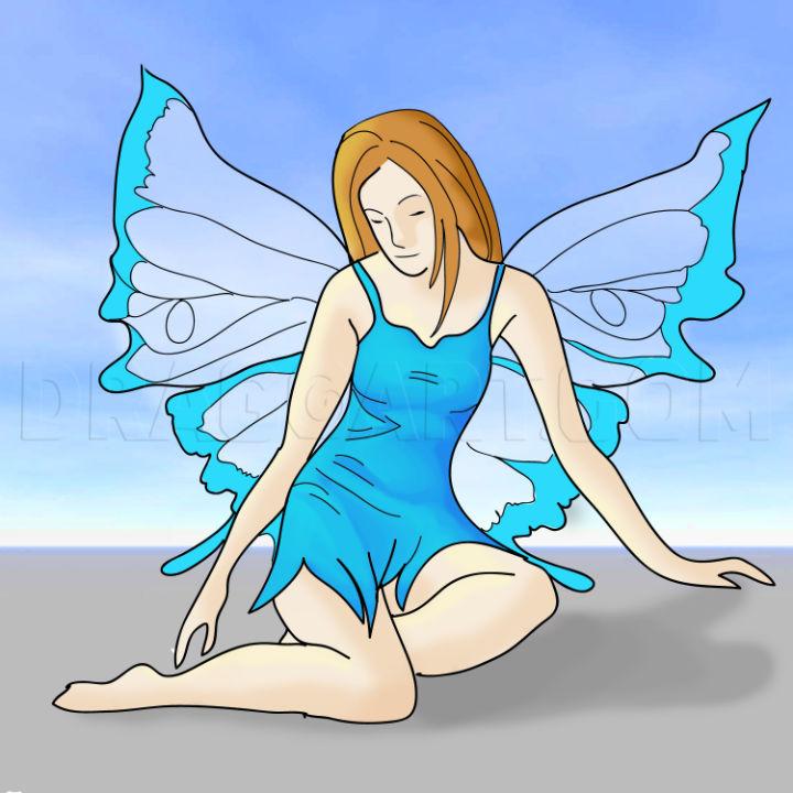 How to Draw Fairy Wings