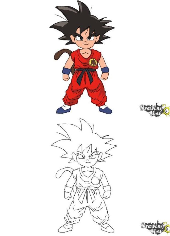 How to Draw Goku Step by Step