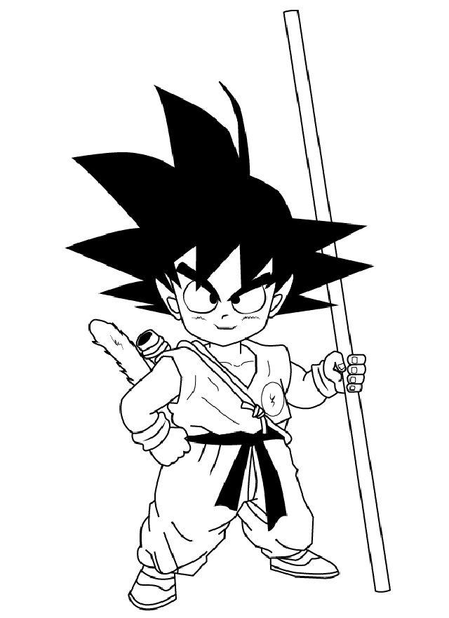 How to Draw Son Goku from Dragon Ball Z