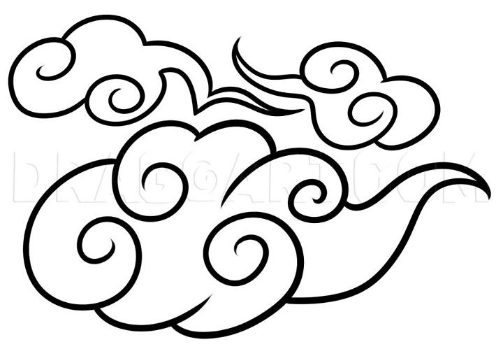 How to Draw a Japanese Cloud