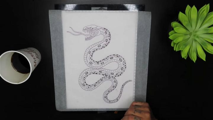 How to Draw a Japanese Snake