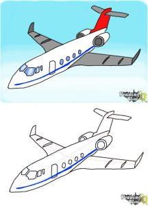 20 Easy Airplane Drawing Ideas - How to Draw a Plane