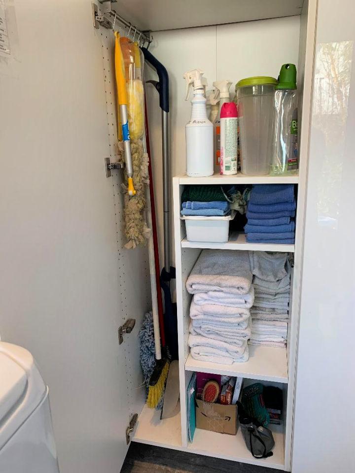 IKEA Mop And Broom Storage Cabinet