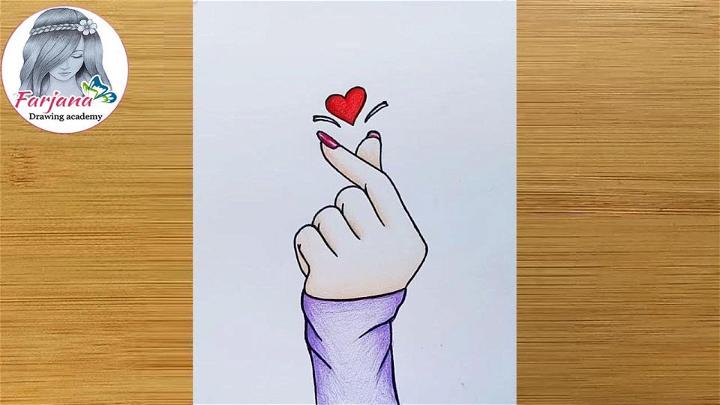 Love Beautiful Heart Drawing