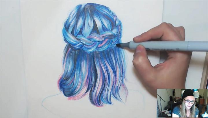 Mermaid Hairstyles Drawing