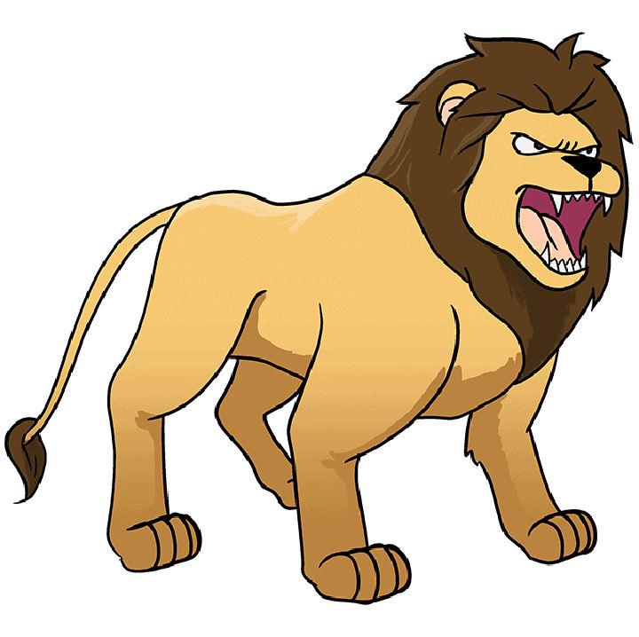 Roaring Lion Drawing