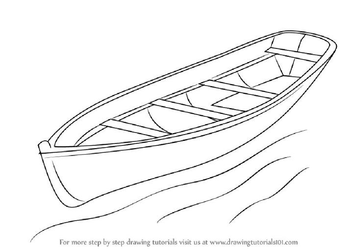 Simple Boat Drawing