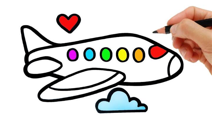 20 Easy Airplane Drawing Ideas - How to Draw a Plane