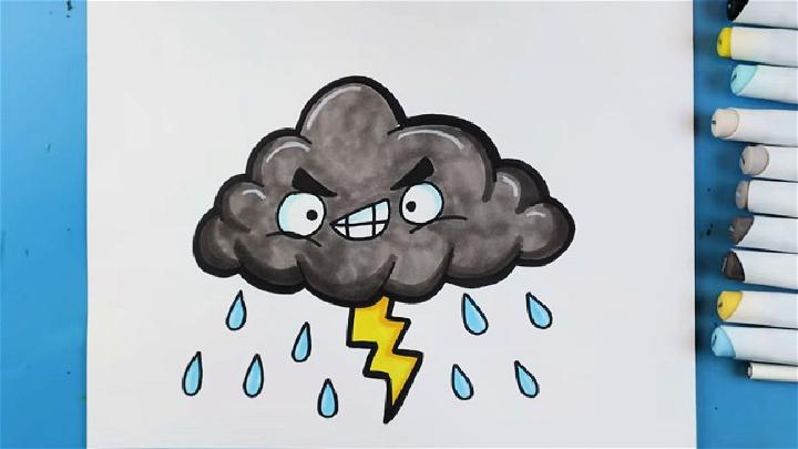 Storm Cloud Drawing