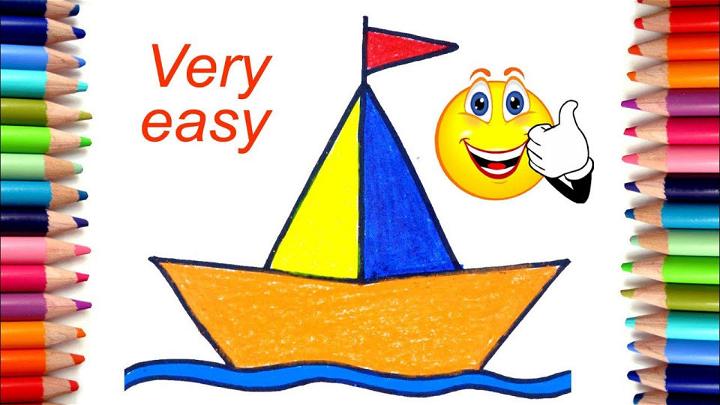 Ver Easy Boat Drawing For Beginners