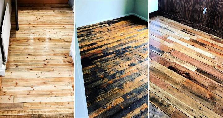 cheap diy wood pallet flooring plans and ideas