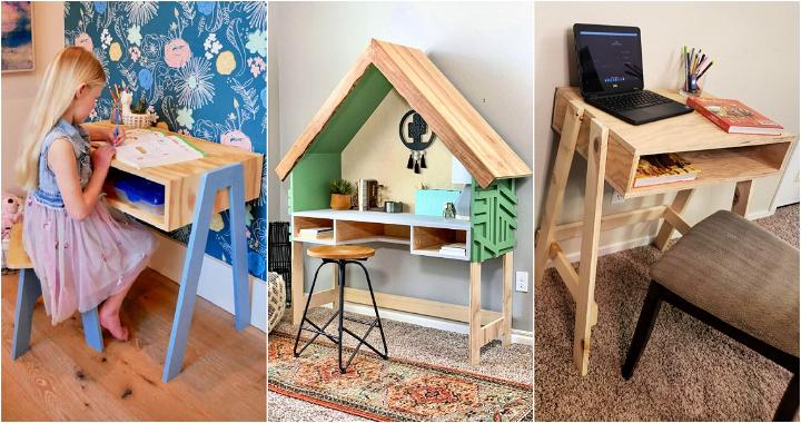 diy kids desk plans and ideas to build your own kids desk