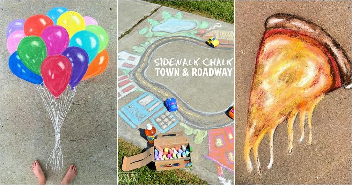 chalk drawings ideas