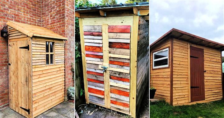 free diy pallet shed plans with pdf instructions