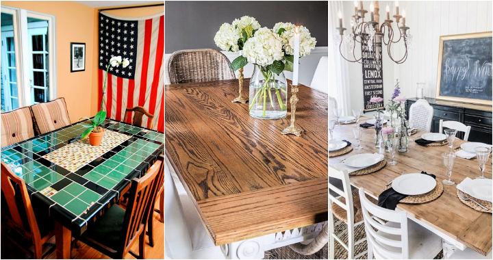 long lasting diy table top ideas you can make