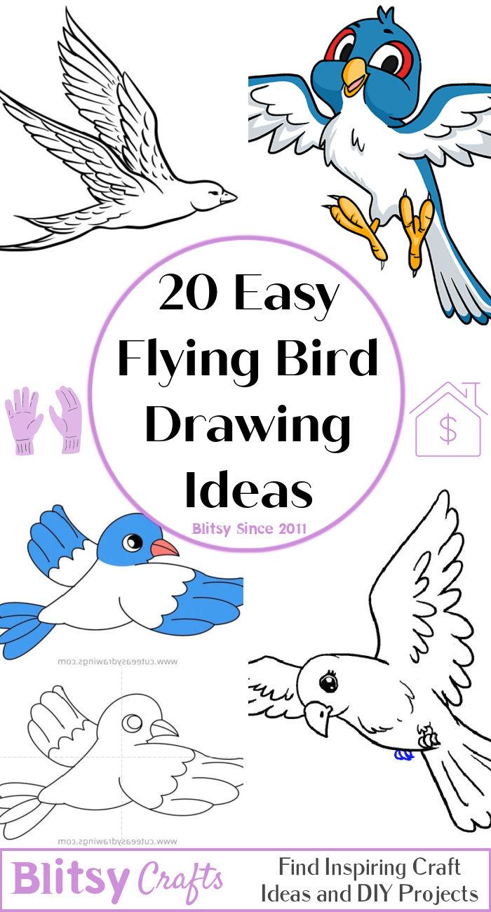 Flying Birds Art Print Realistic Bird Drawing - Etsy Canada-saigonsouth.com.vn