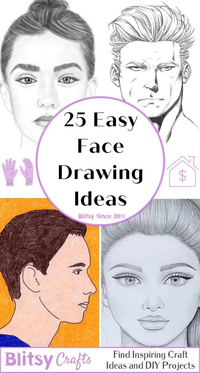 How to Draw a Face A StepbyStep Guide  Skillshare Blog