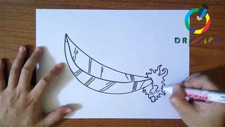 Anime Sword Drawing