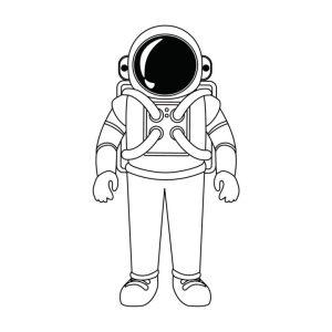 25 Easy Astronaut Drawing Ideas - How to Draw