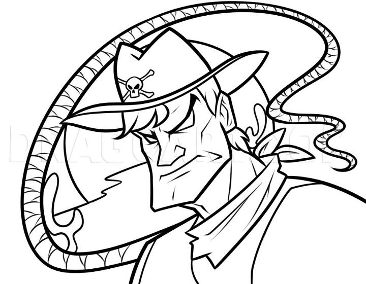 Cowboy Drawing Step by Step Instructions