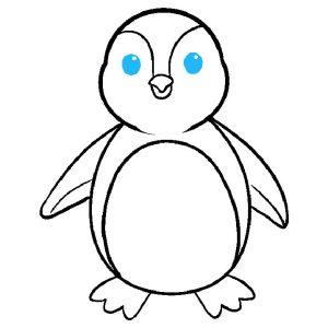 25 Easy Penguin Drawing Ideas - How to Draw a Penguin