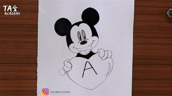 How to Draw Mickey Mouse Dabbing - DrawingNow