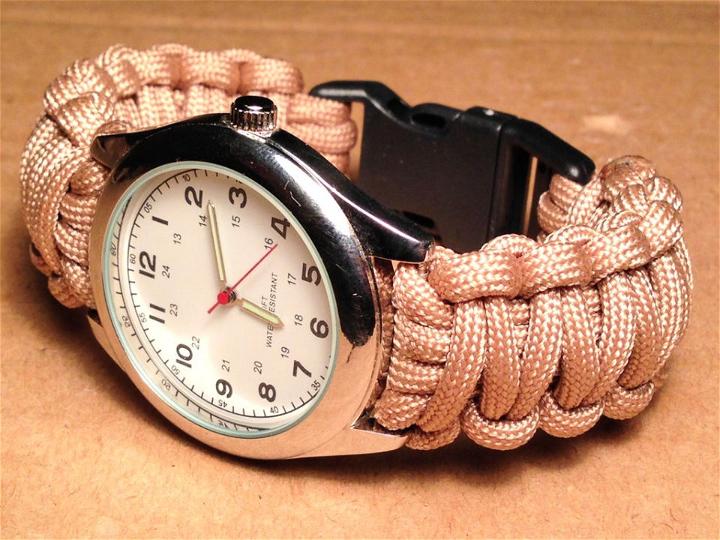 DIY Paracord Watch With Buckle