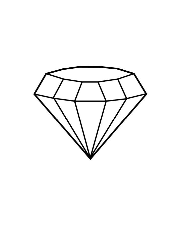 Transparent Diamond Sketch - Diamond Drawings PNG Image | Transparent PNG  Free Download on SeekPNG