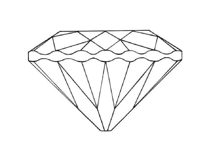 Diamond Sketch Drawing