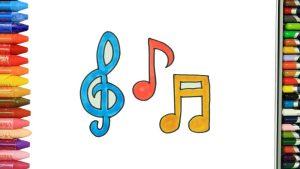 15 Easy Music Notes Drawing Ideas - How to Draw