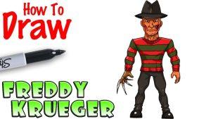 25 Freddy Krueger Drawing Ideas - How to Draw Freddy Krueger