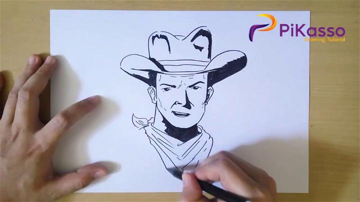 Draw a Cowboy Easily