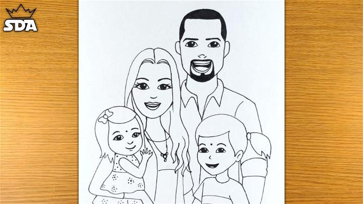 Draw a Family Picture Easily