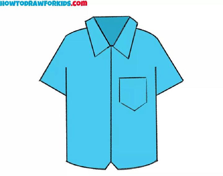 Draw a Polo Shirt for Kindergarten