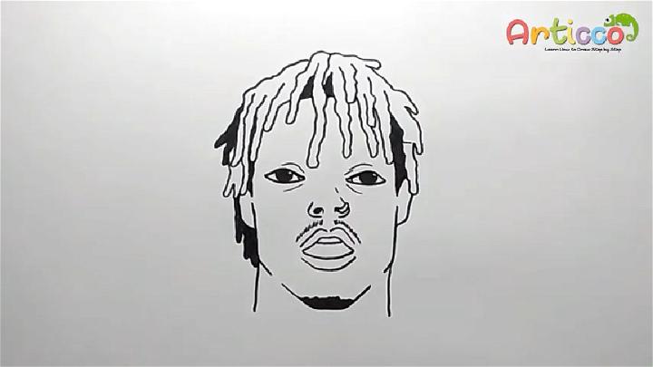 Drawing of Juice Wrld