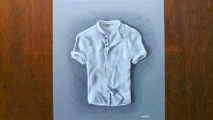 Drawing of a Realistic Shirt